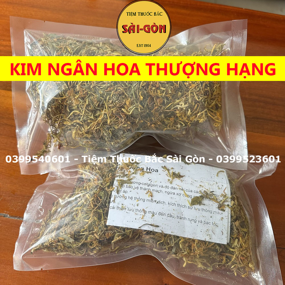 Kim Ngân Hoa Vàng VN 100g (Khô, thơm, ngon, hàng mới)