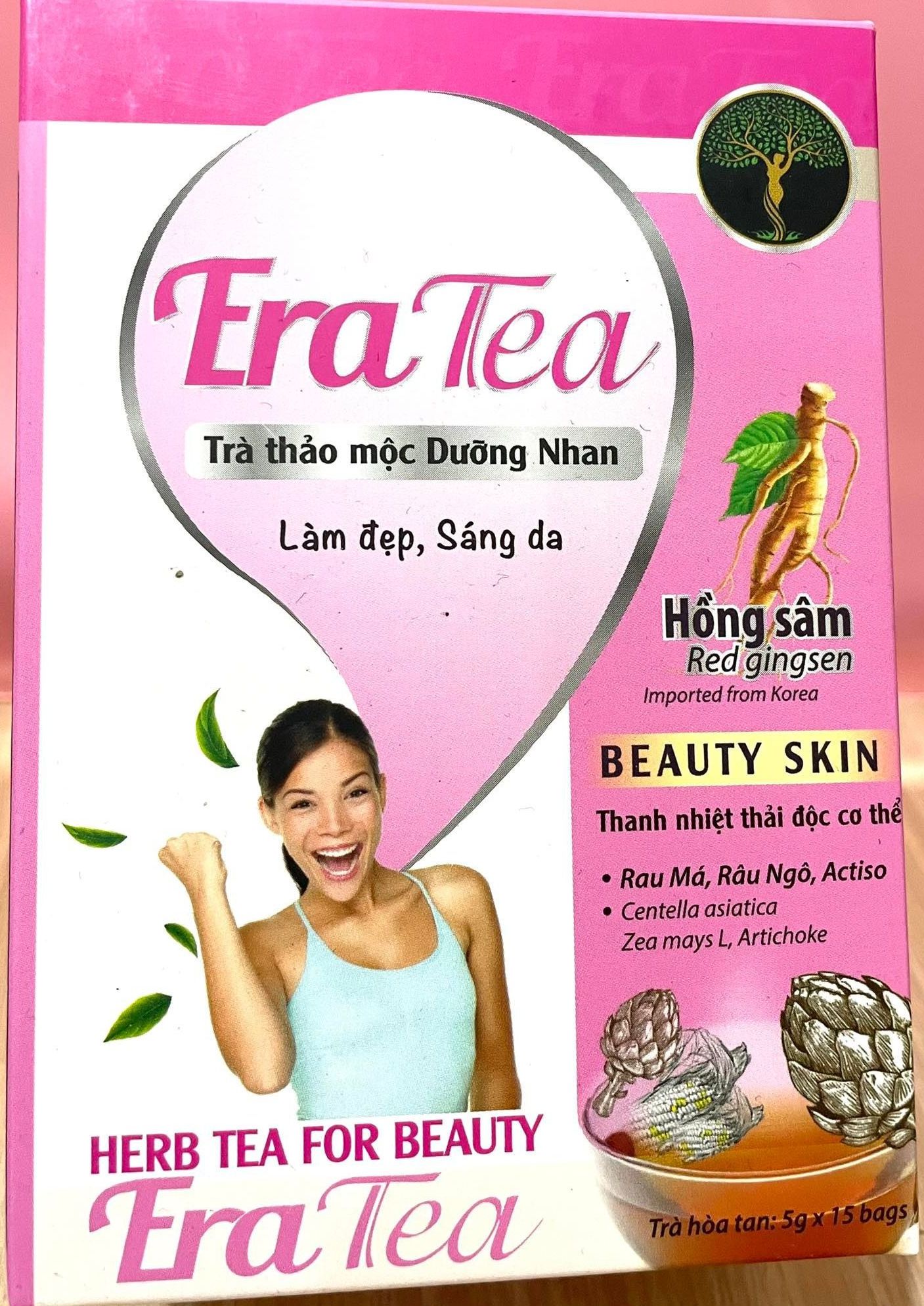 Trà thảo mộc dưỡng nhan era tea