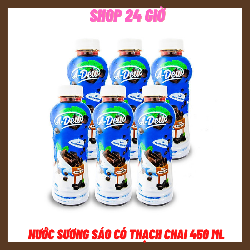 Nước sương sáo có thạch a-dew 1 lốc