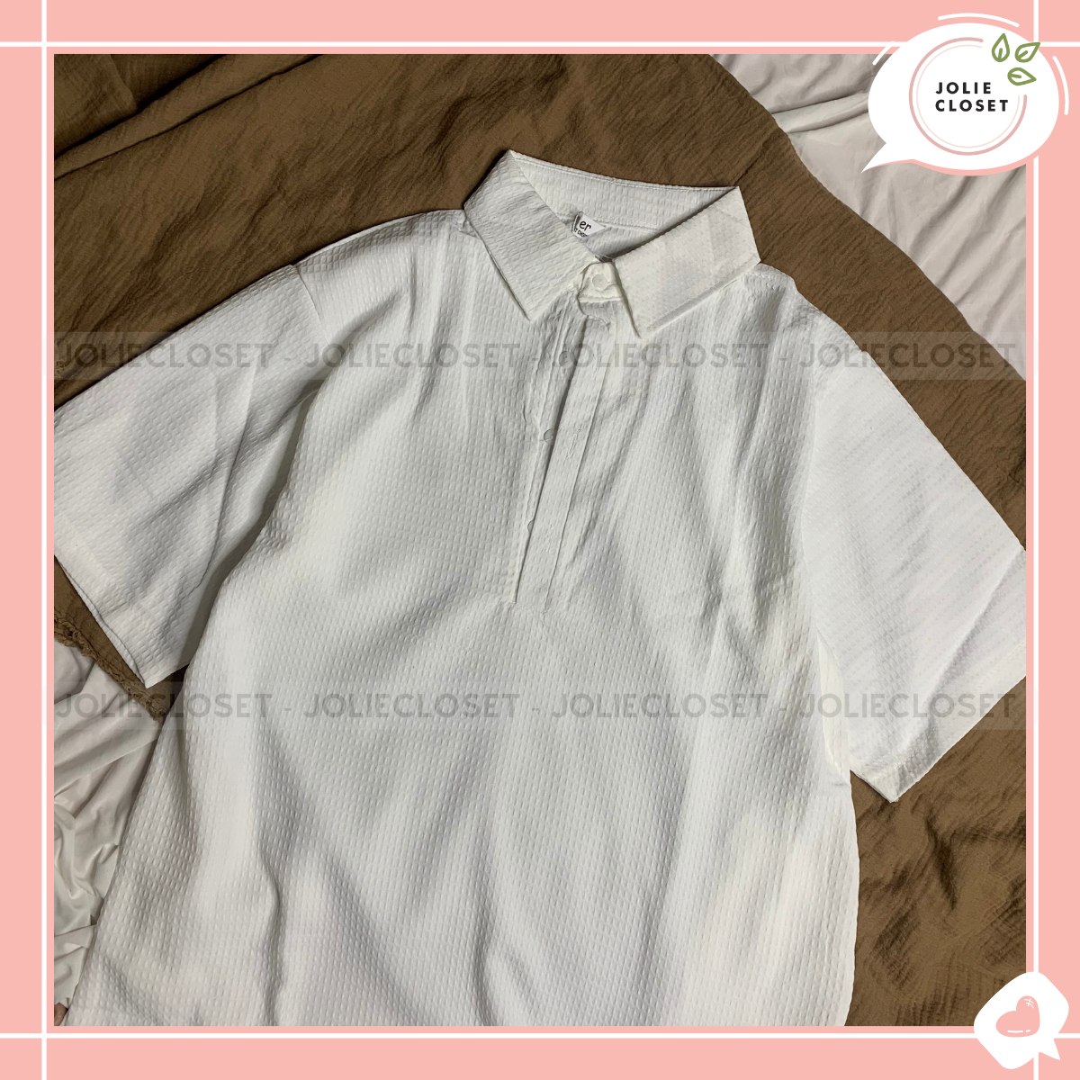 Đầm suông cổ polo form rộng thoải mái chất vải dày dặn đẹp năng động