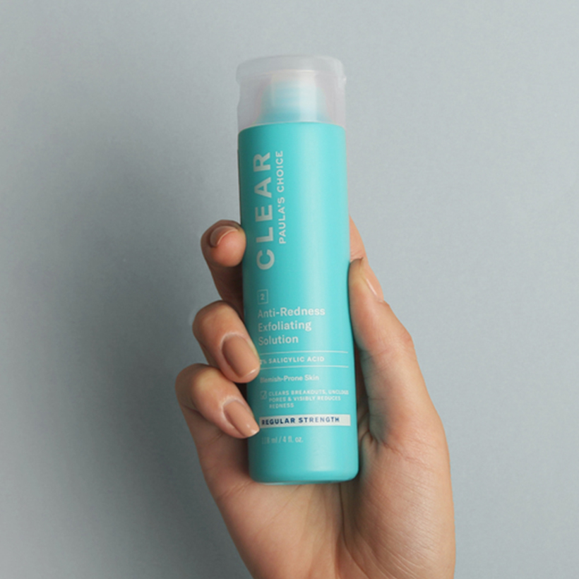 Tinh chất hỗ trợ giảm mụn Paula’s Choice CLEAR Regular Strength Anti-Redness Exfoliating Solution With 2% Salicylic Acid 30/118ml