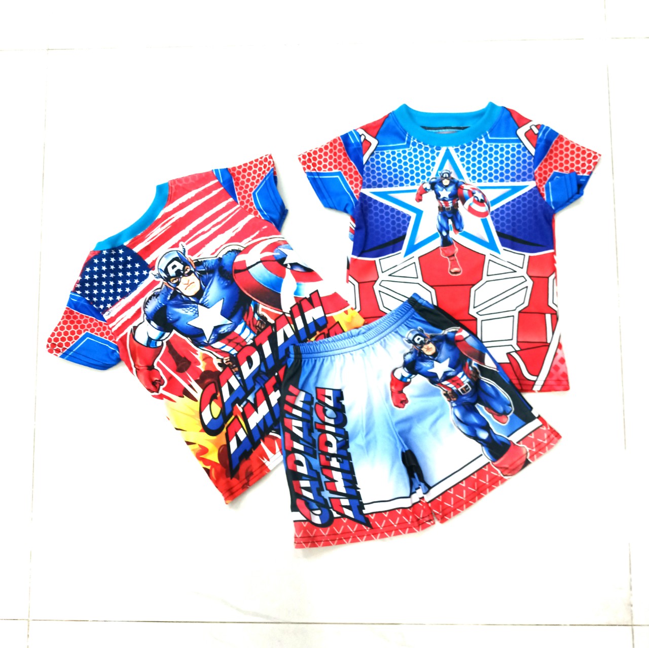(8-25kg) Bộ Thun Lạnh 3d siêu anh hùng