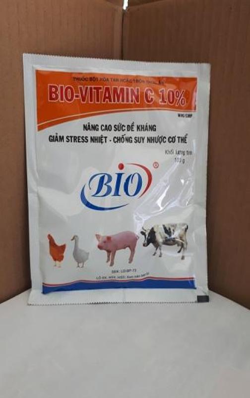 2 gói Thuốc bổ cho gà Bio-Vitamin C 10% (gói 100gr)