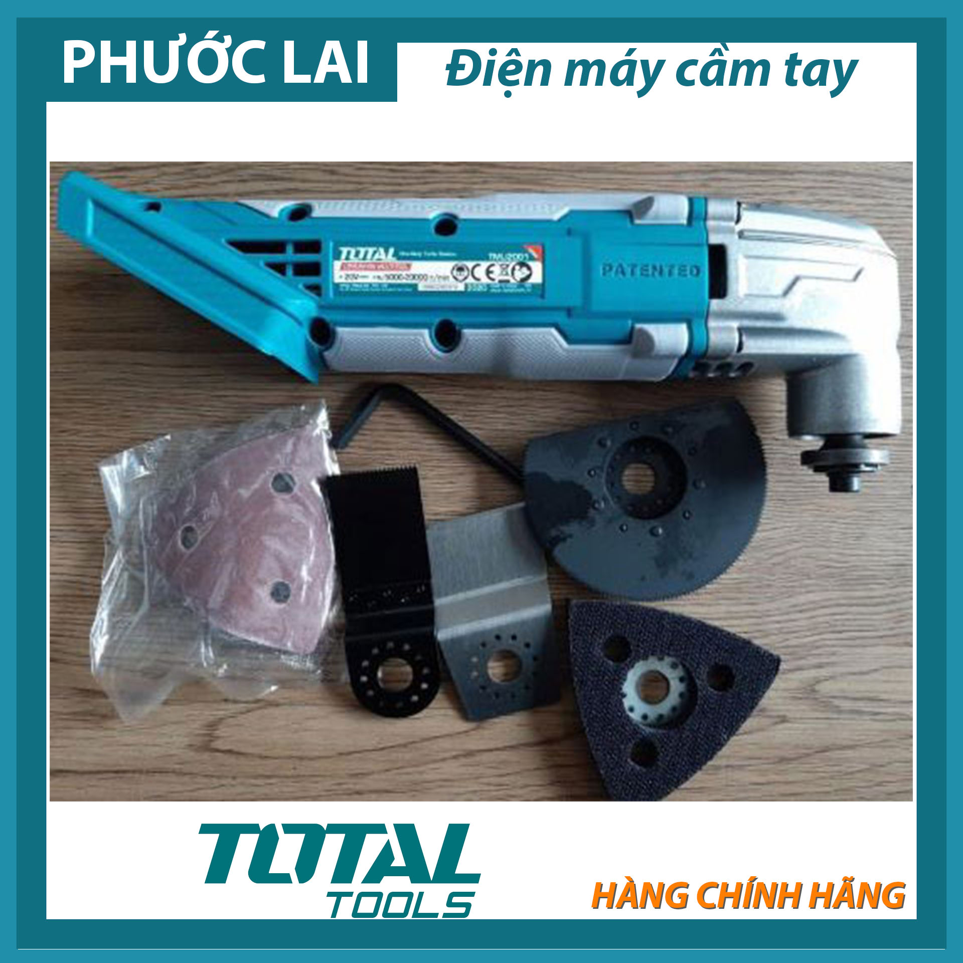 Máy cắt đa năng dùng pin 20V Total TMLI2001