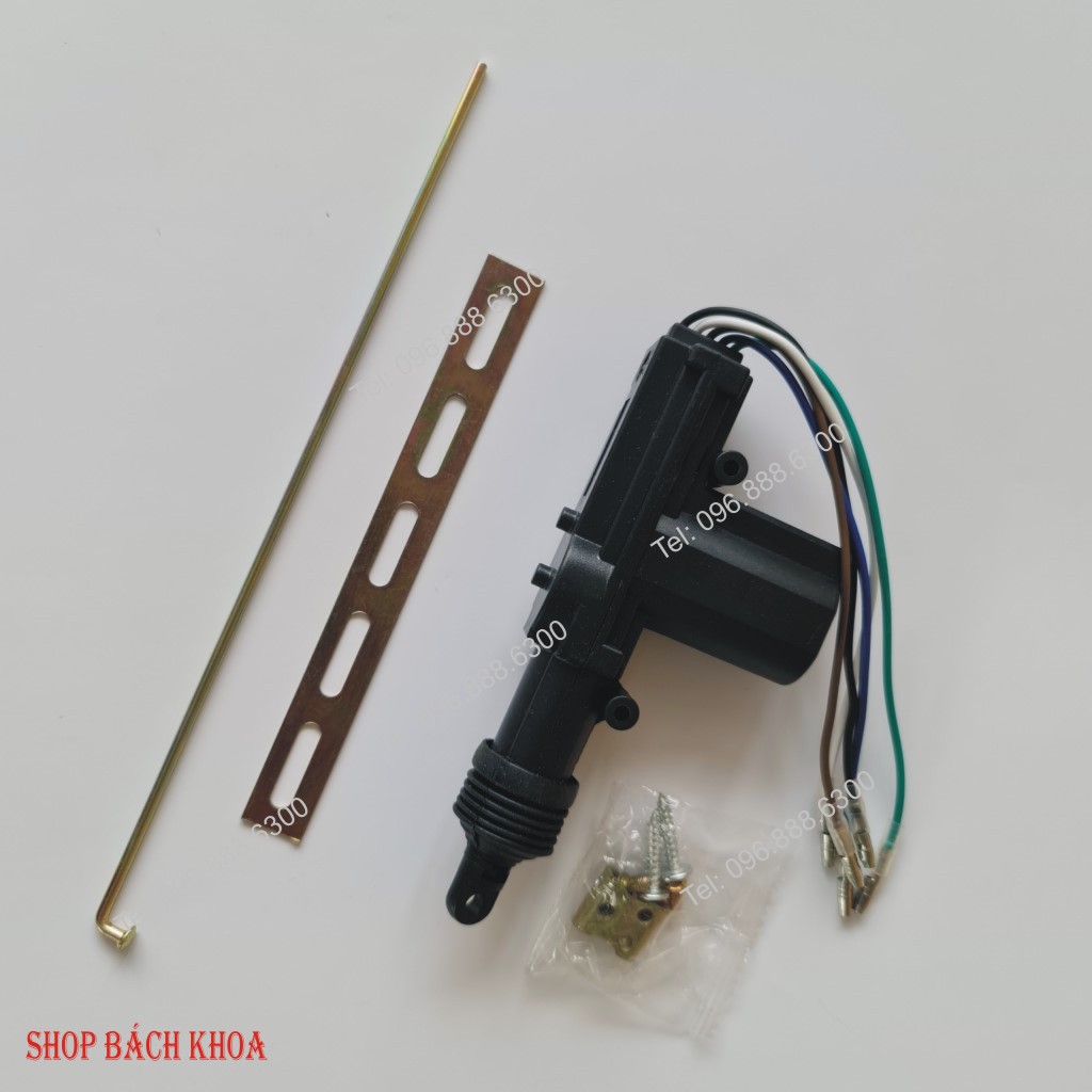 [Giá khuyến mãi] Chốt cửa ô tô, chuột cửa ô tô 24V 2 dây dùng cho xe tải, xe dùng bình acquy 24V - Shop Bách Khoa