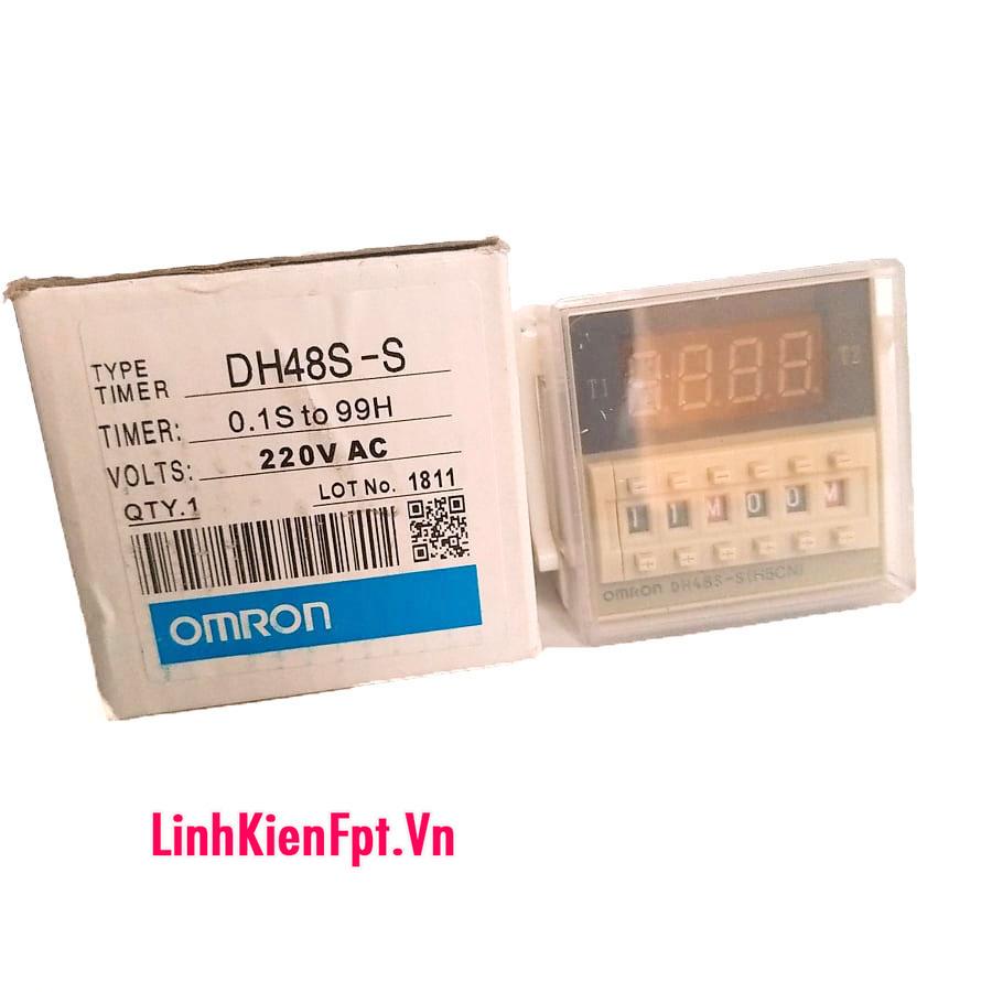 Rơ le thời gian timer DH48S-S 220VAC - lặp chu kì