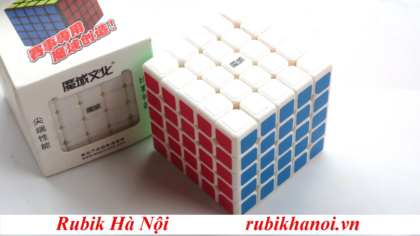 Rubik 5x5 Moyu Weichuang GTS White Cao Cấp