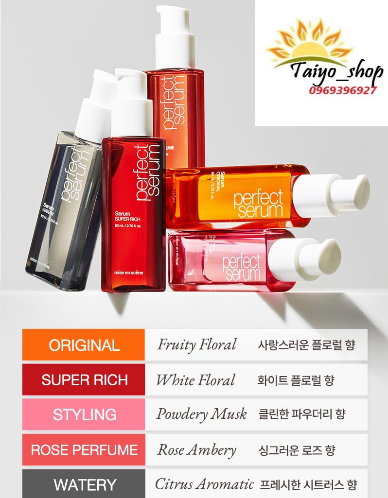 DƯỠNG TÓC MISEEN SERUM STYLING MÀU HỒNG 80ML