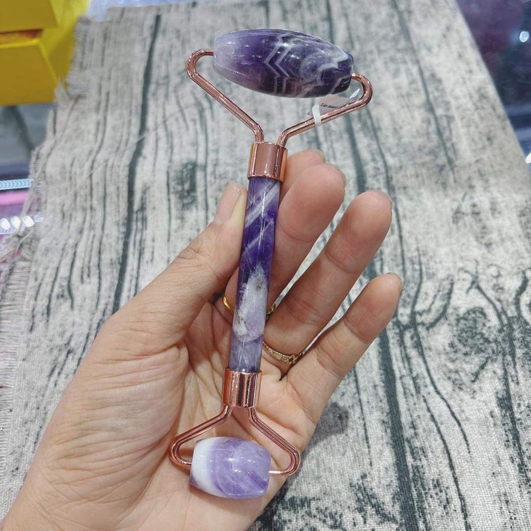 Bộ thanh lăn mắt xa thạch anh tím