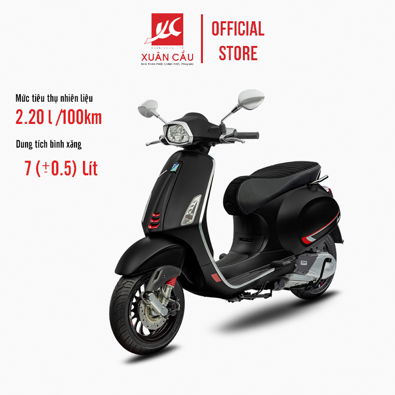 [Trả góp 0%] [Xe máy trả góp 0%]Xe máy Vespa Sprint ABS S 150cc iGet - Mới 100%
