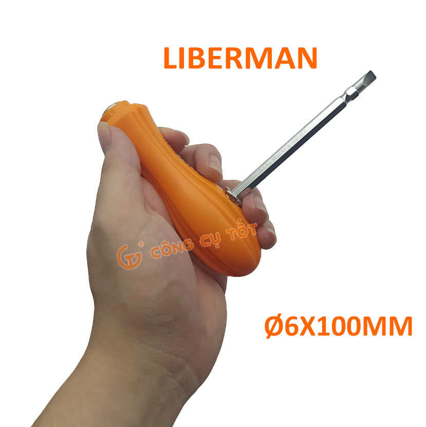 Tô vít 2 đầu Ø6x100mm LIBERMAN