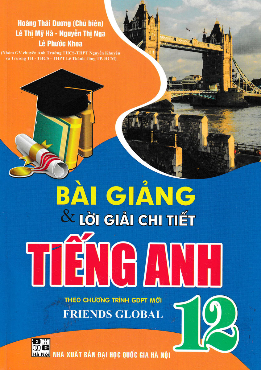 Sách - bài giảng và lời giải chi tiết tiếng anh 12 - ha - newshop