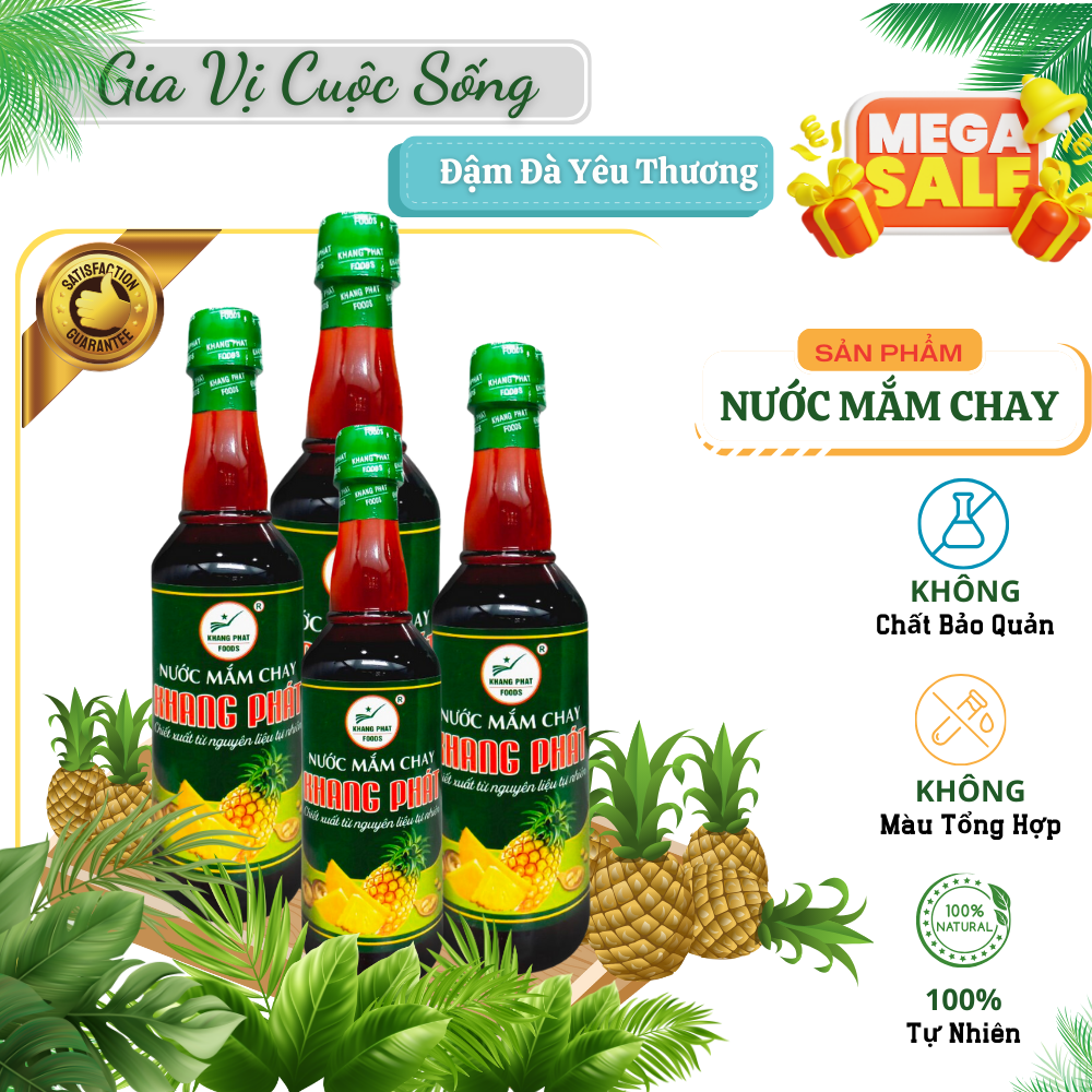 Nước mắm chay, Nước mắm chay khang phát - 500ml