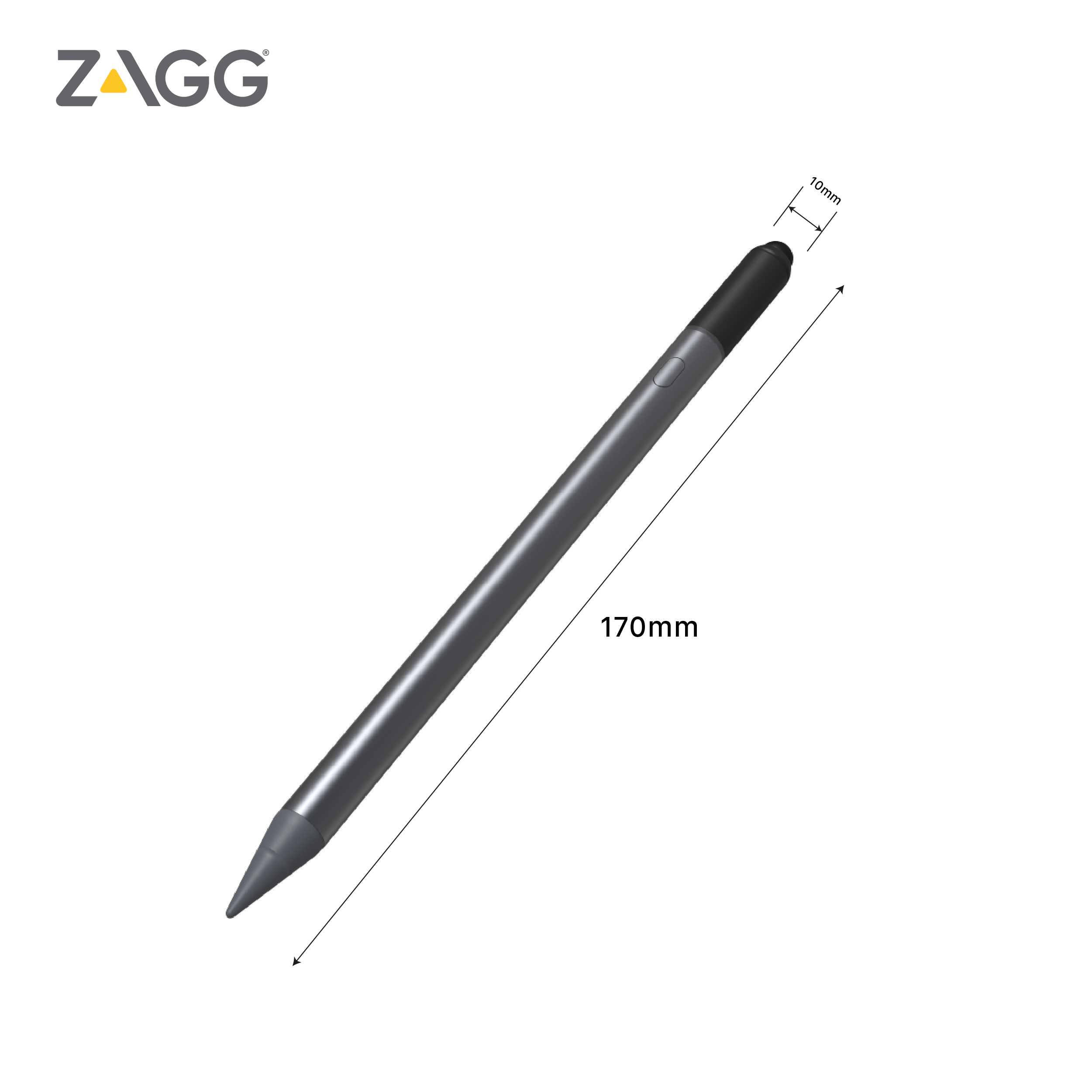Bút cảm ứng ZAGG-Pro Stylus Pencil dành cho các dòng iPad Air/Pro từ 2018