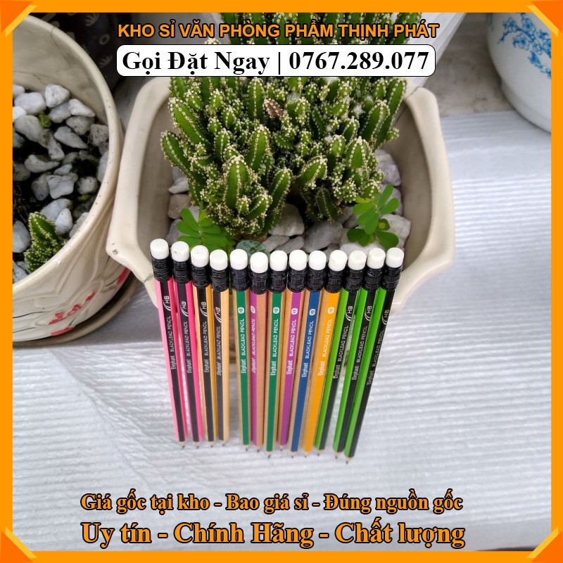 Bút chì 2B - Đầu gôm Elephant [VPP THỊNH PHÁT]