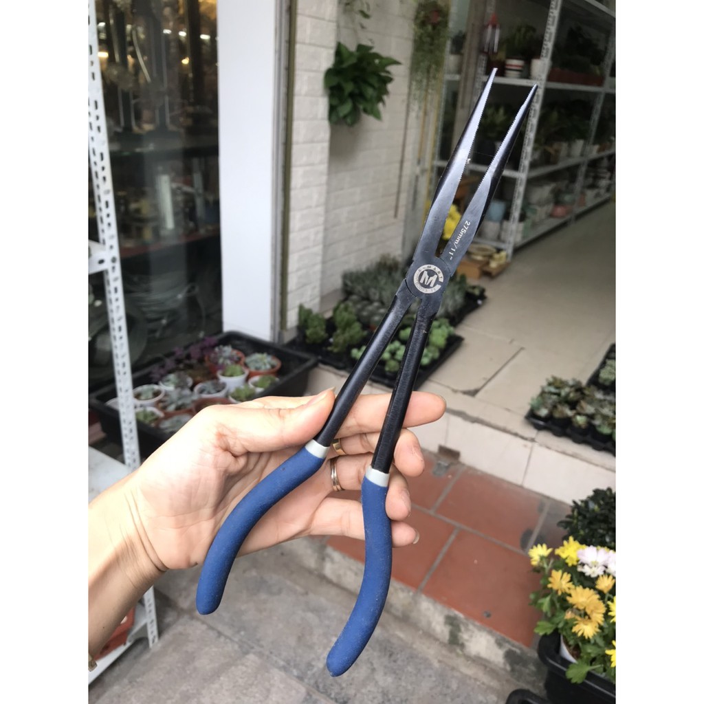 Kìm nhọn dài miệng thẳng 27,5cm/11'' C-MART B0051-11