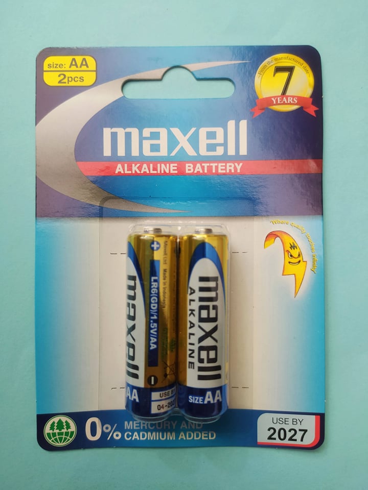 Pin AA / AAA Maxell Alkaline 1,5V - Hàng chính hãng