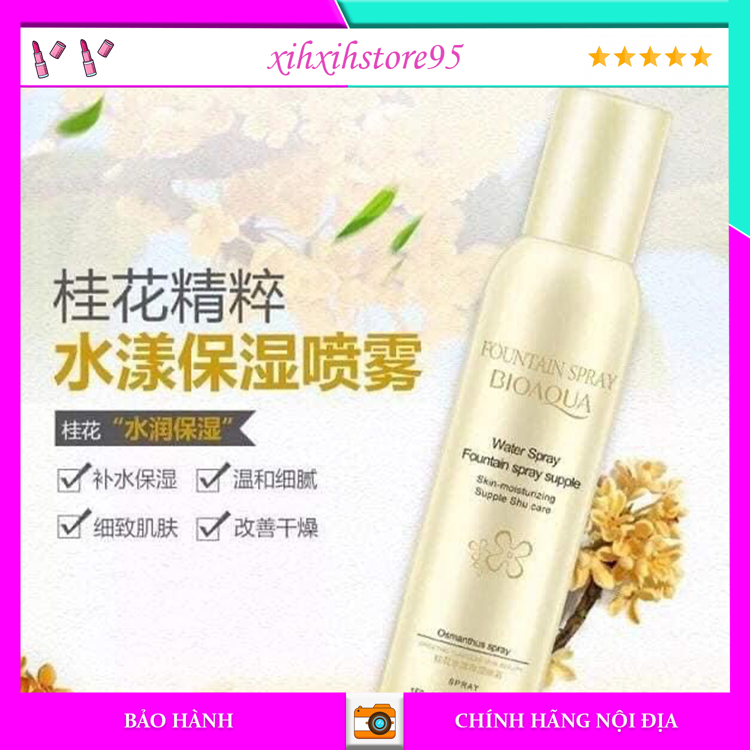 Xịt khoáng dưỡng ẩm Bioaqua