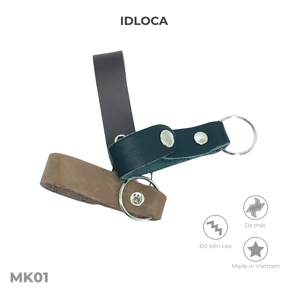 Móc khoá da bò handmade