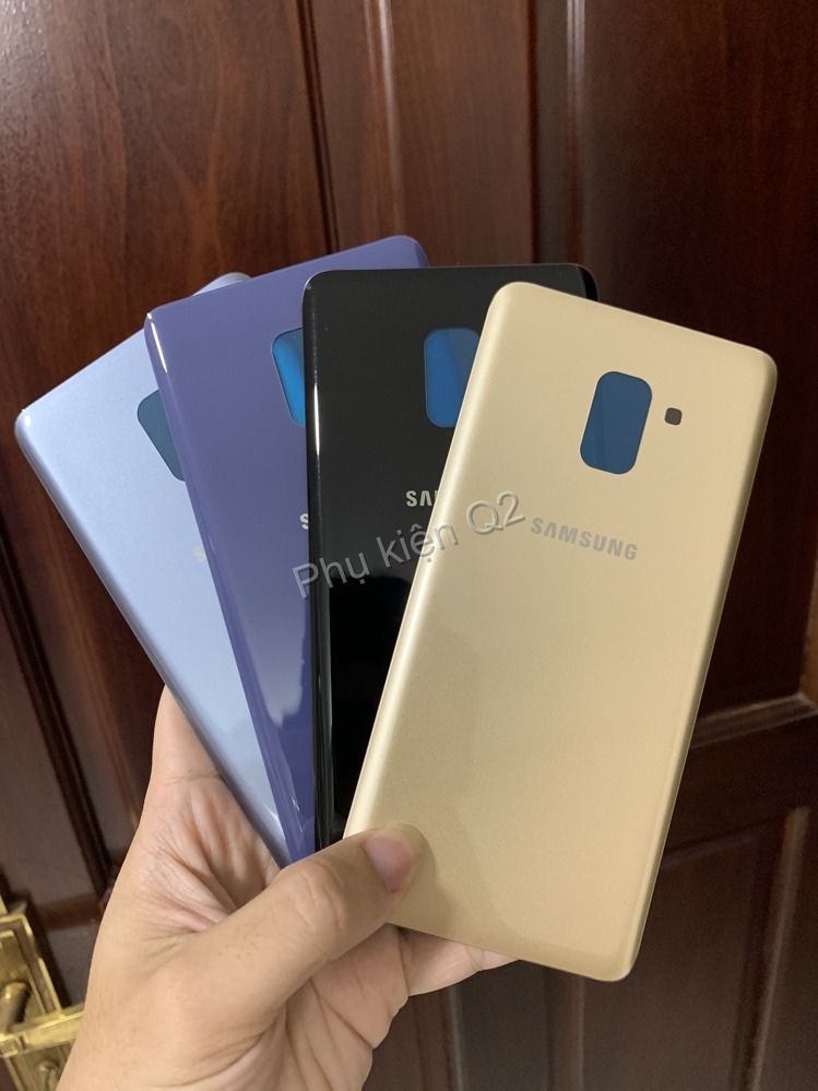 Nắp lưng kính Samsung A730 / A8+ (2018)- kính lưng thay thế