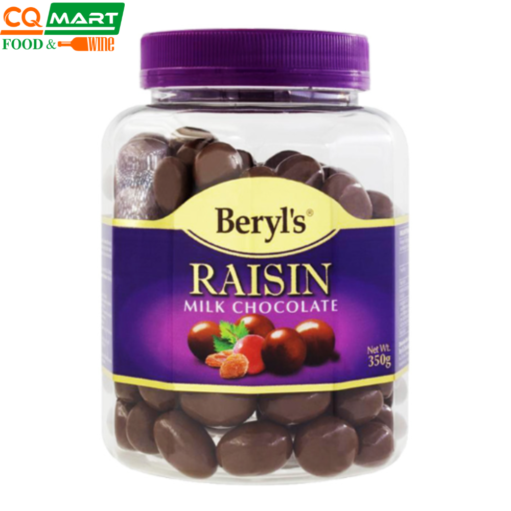 Socola Beryl's Raisin hũ 350g