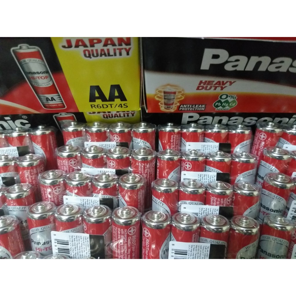 PIN AA PANASONIC 1.5V , PIN TIỂU ĐỎ