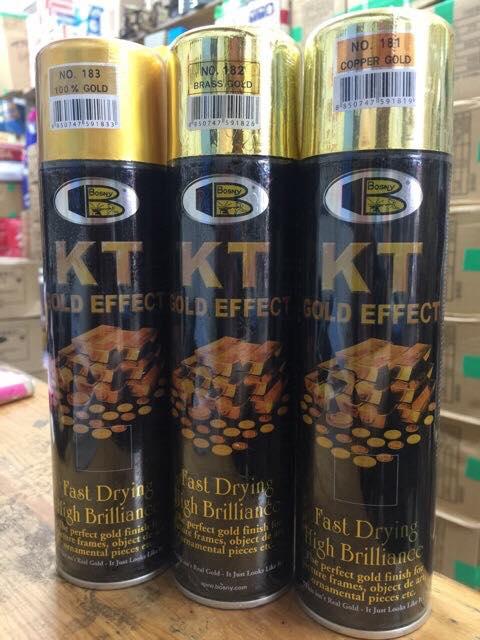 Sơn xịt mạ vàng KT Gold Efect