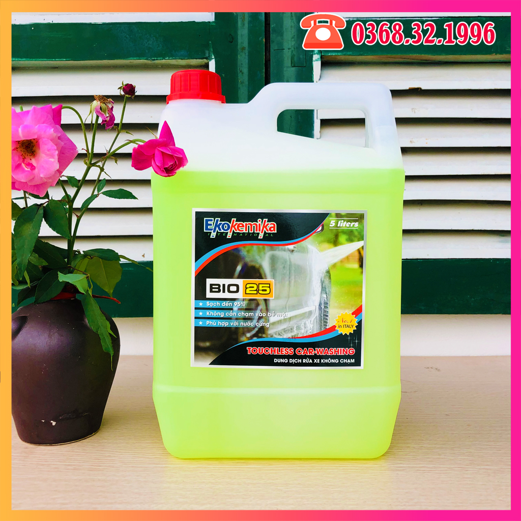 Nước rửa xe không chạm bio25 - 5L
