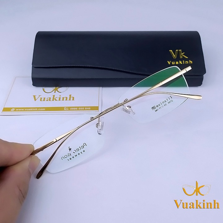 Kính cận không viền peterson TT45