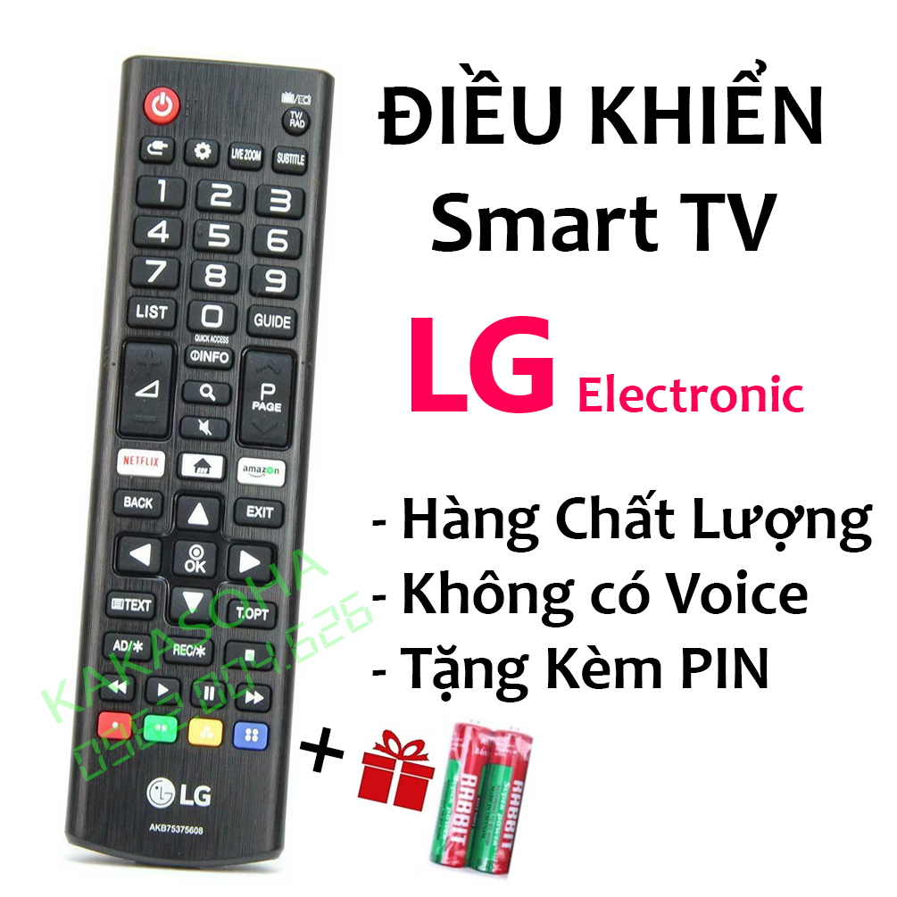 Điều khiển TV LG Smart Internet mạng