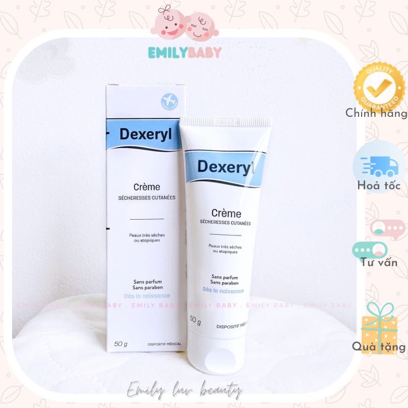 Kem dưỡng chống nẻ, chàm Dexeryl Pháp