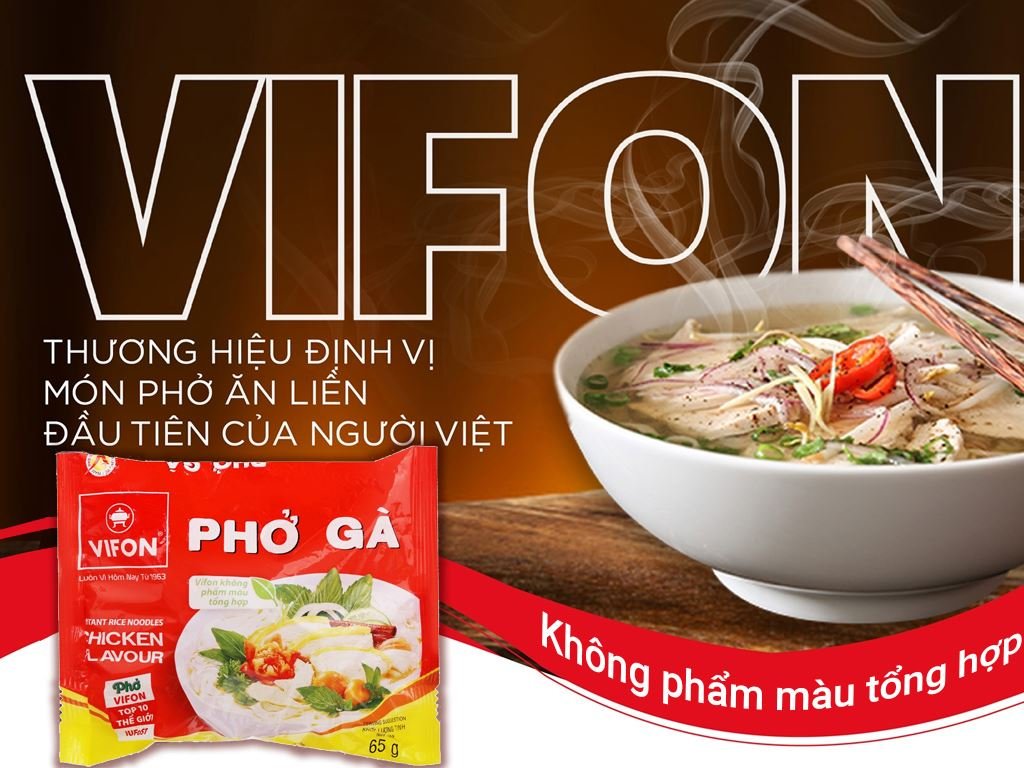 Thùng 30 gói phở gà Vifon 65g