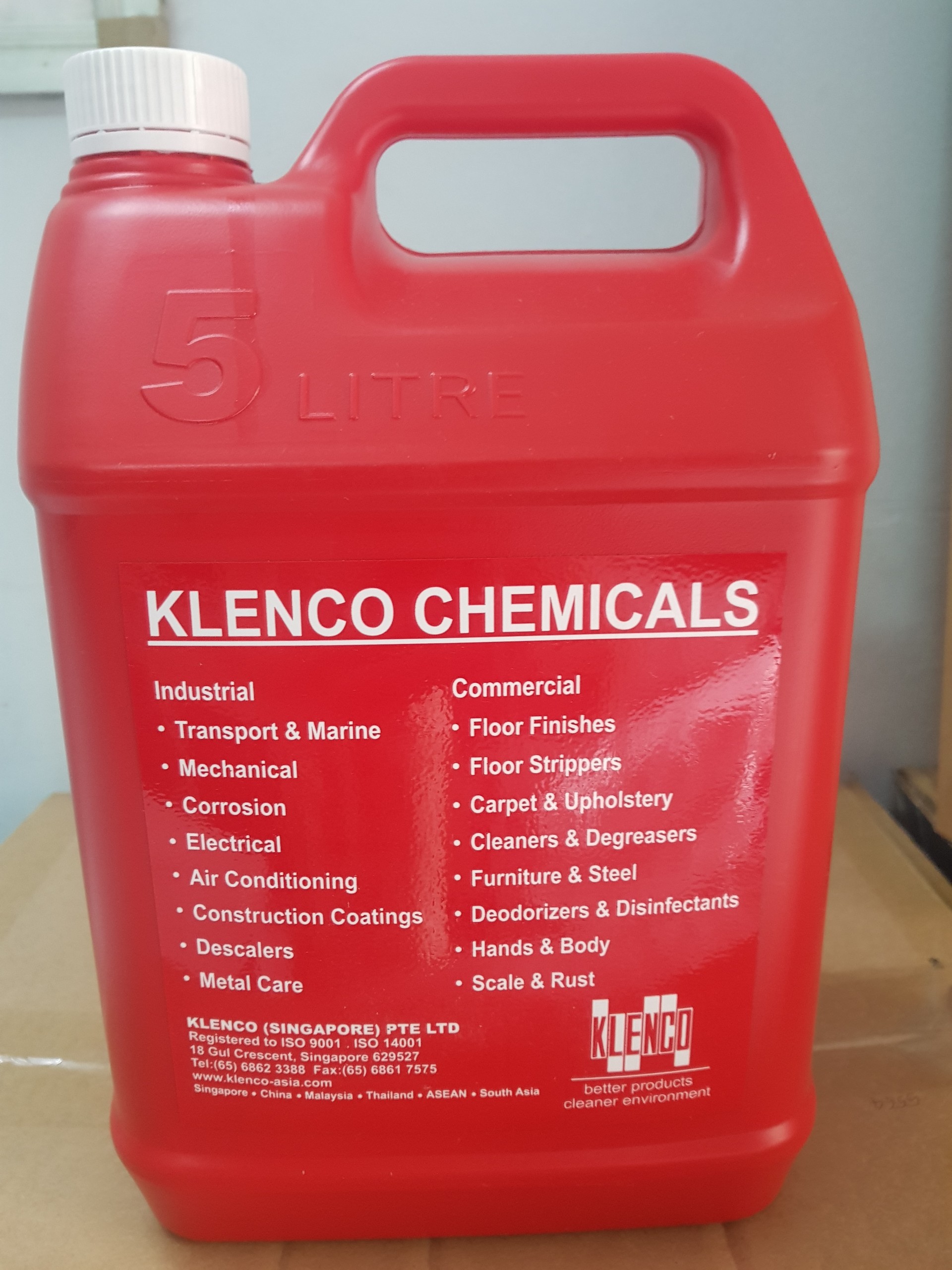 Nước lau sàn đa năng Klenco Power Lime 5L