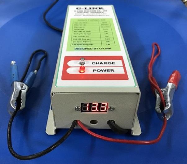 Máy sạc ắc quy điện tử - tự động 3 chế độ g-link gl12v-200led