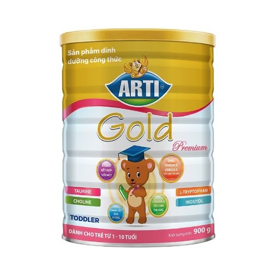 Sữa Arti Gold Premium Toddler 900G (CAM KẾT CHÍNH HÃNG, DATE MỚI)