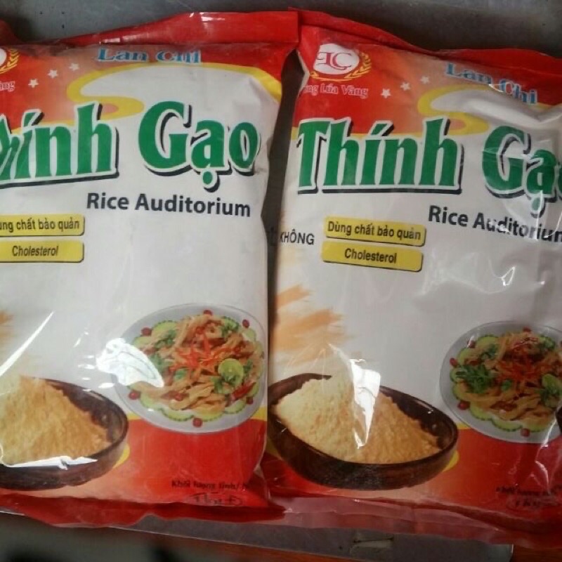 1Kg BỘT THÍNH GẠO LAN CHI LÀM NEM CHUA, NEM THÍNH NGON
