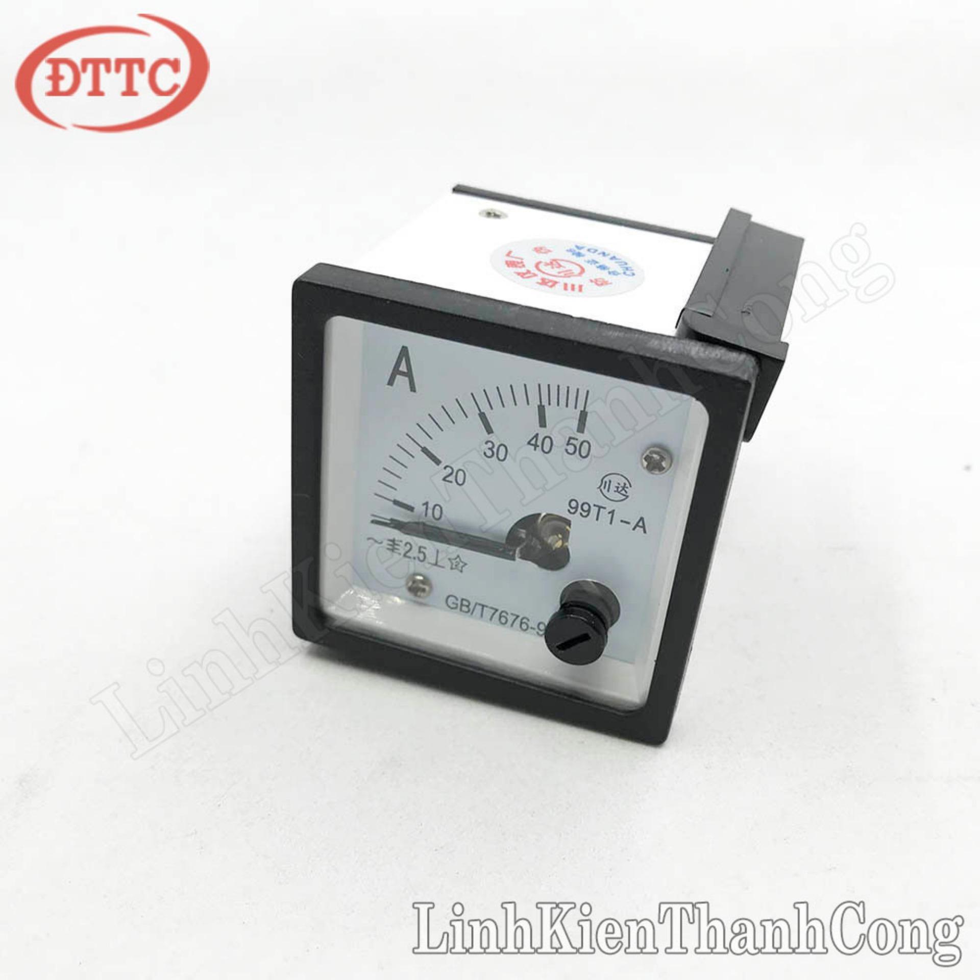 Ampe kế kim xoay chiều ac 99t1 50a