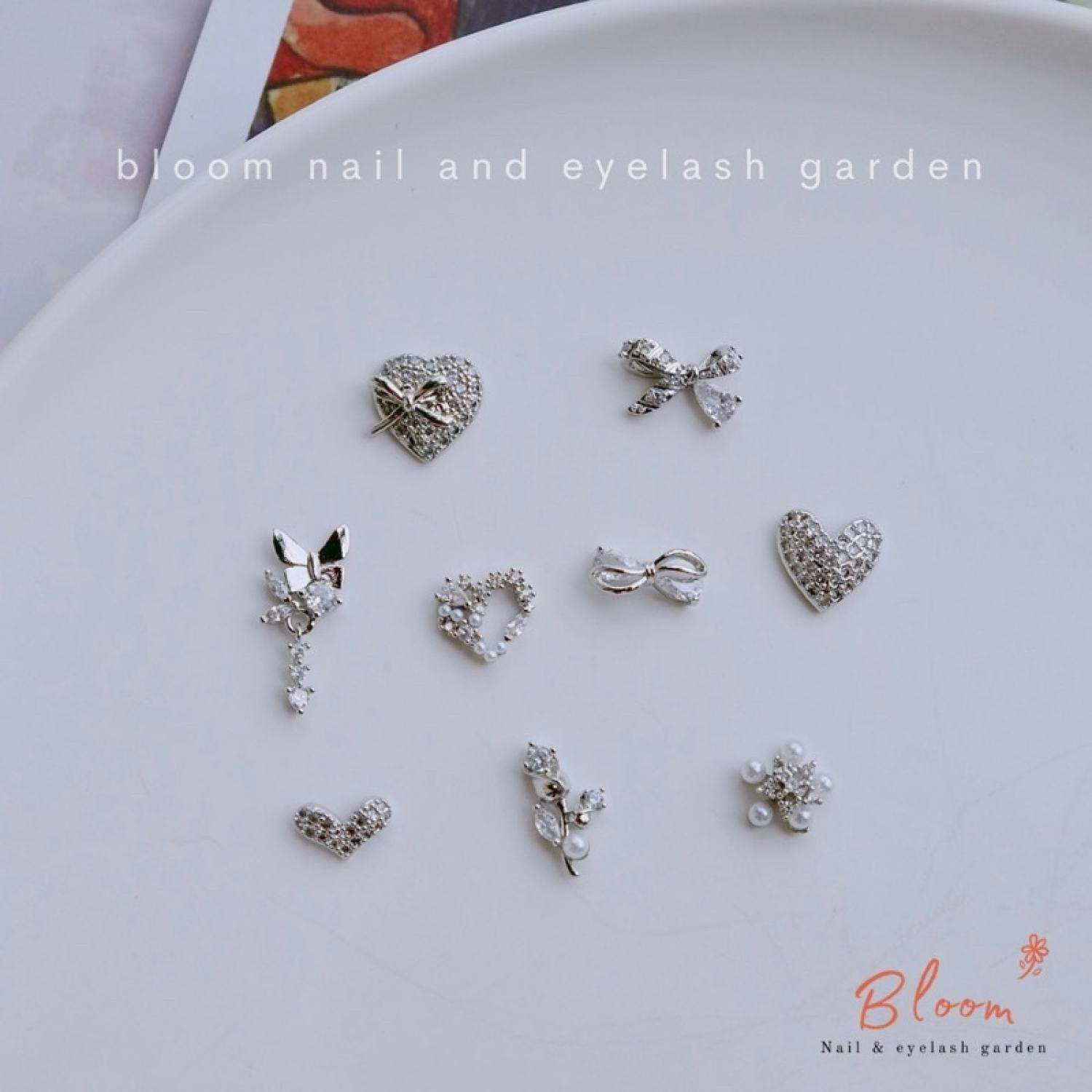Charm gắn móng tay, charm nail 2021