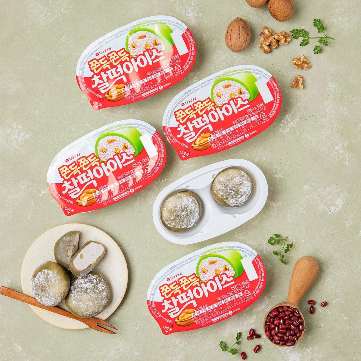 [GIAO 2H]Kem mochi Lotte Hàn Quốc