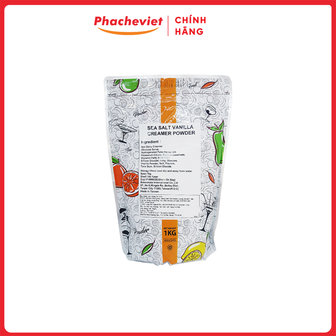 Bột Kem Vị Muối Eurodeli 1Kg (Vị vanilla)