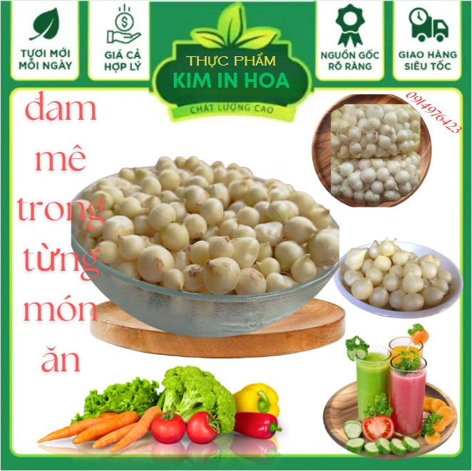 Củ Nén Hành Tăm Dùng Nấu Các Món Ăn