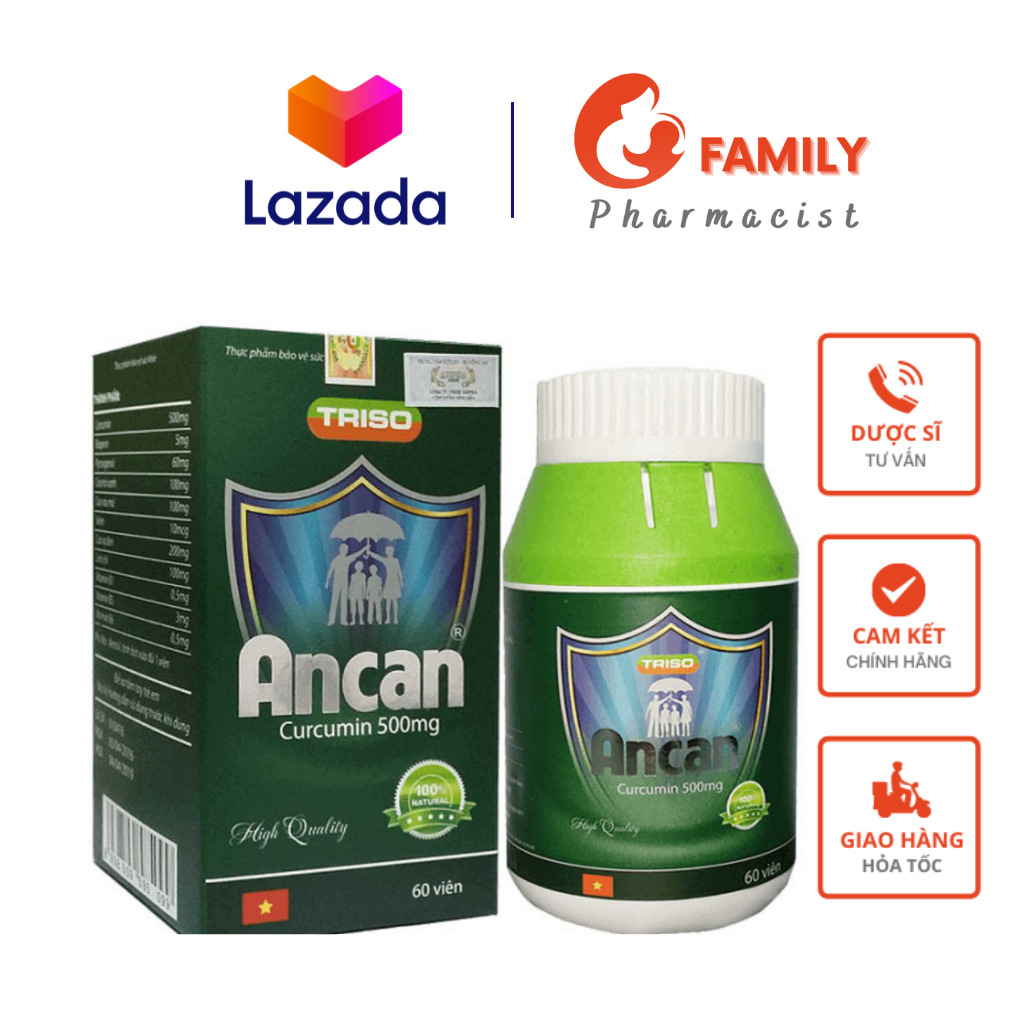Ancan Viên uống hỗ trợ u bướu, ung thư