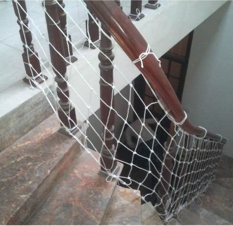 Lưới Chắn Cầu Thang, Lưới An Toàn 80cm x 10m