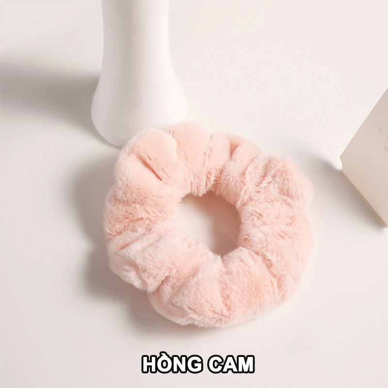 Cột tóc Scrunchies lông nhung siêu mềm CT101