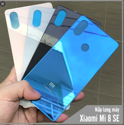 [HCM]NẮP LƯNG XIAOMI MI8 SE ZIN