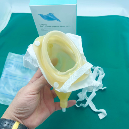 Bộ chụp tiểu nam - túi đựng nước tiểu nam, capot tái sử dụng cho nam giới người cao tuổi nằm liệt giường bệnh nhân