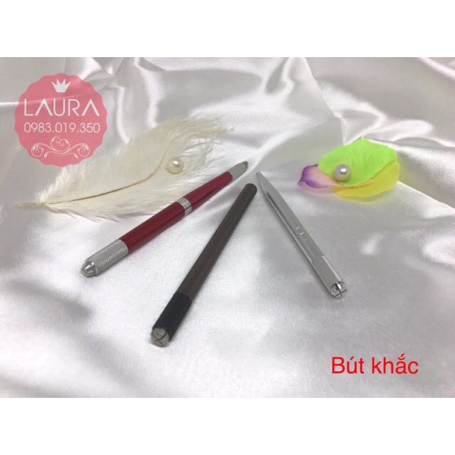 Bút điêu khắc lông mày phun xăm, cán khắc lông mày thủ công