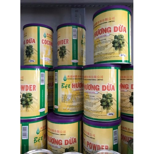 bột hương dừa 500g.