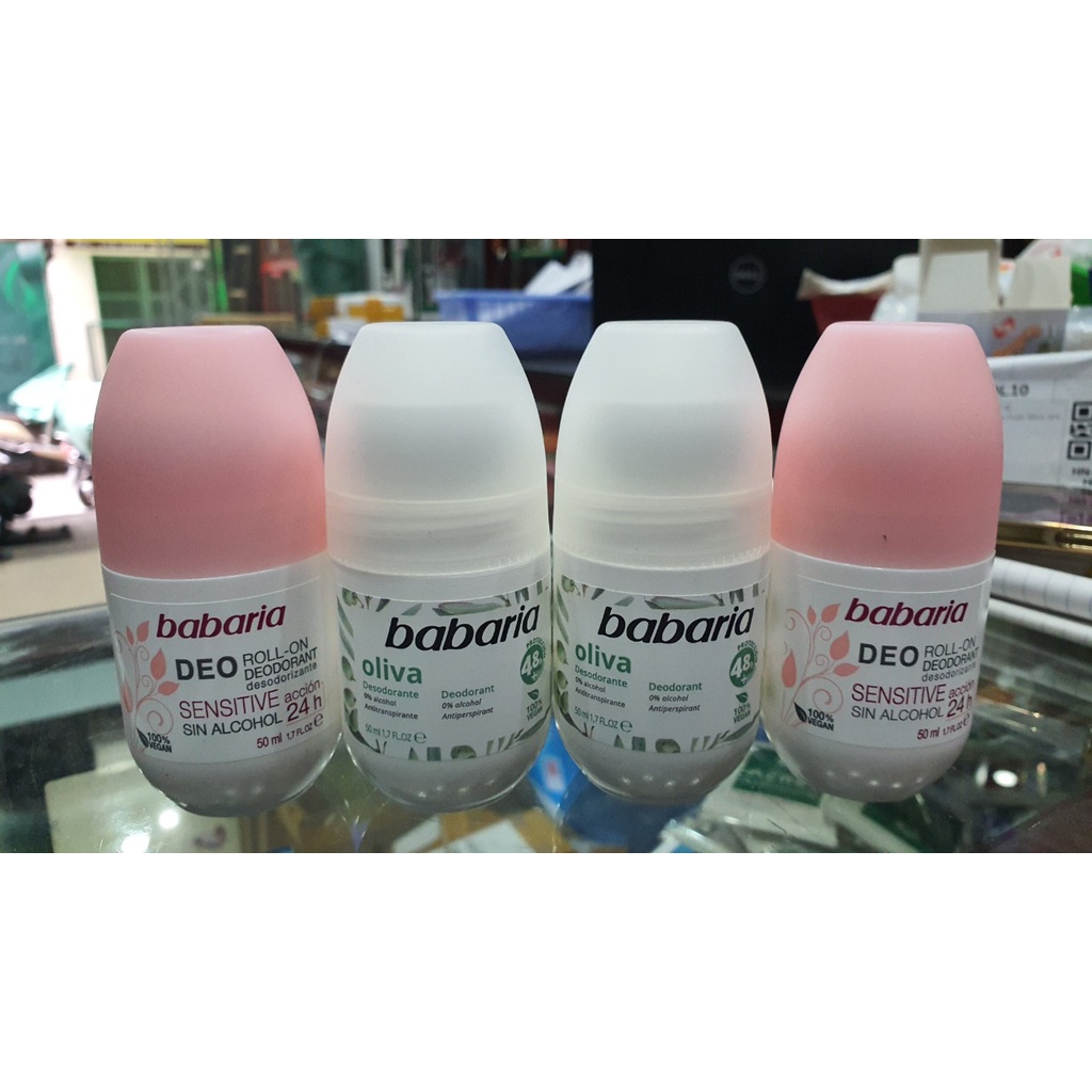 LĂN KHỬ MÙI SENSITIVE Babaria 50ml