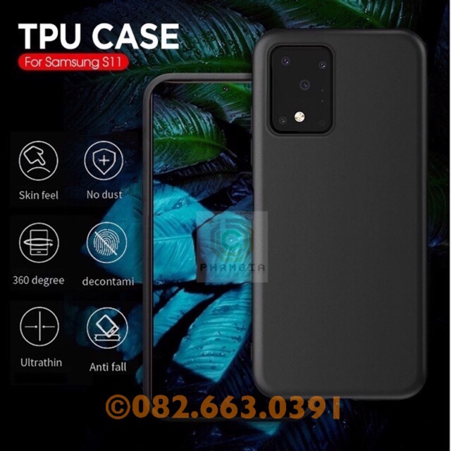 Ốp lưng Samsung galaxy a51 a71 đen dẻo cao cấp